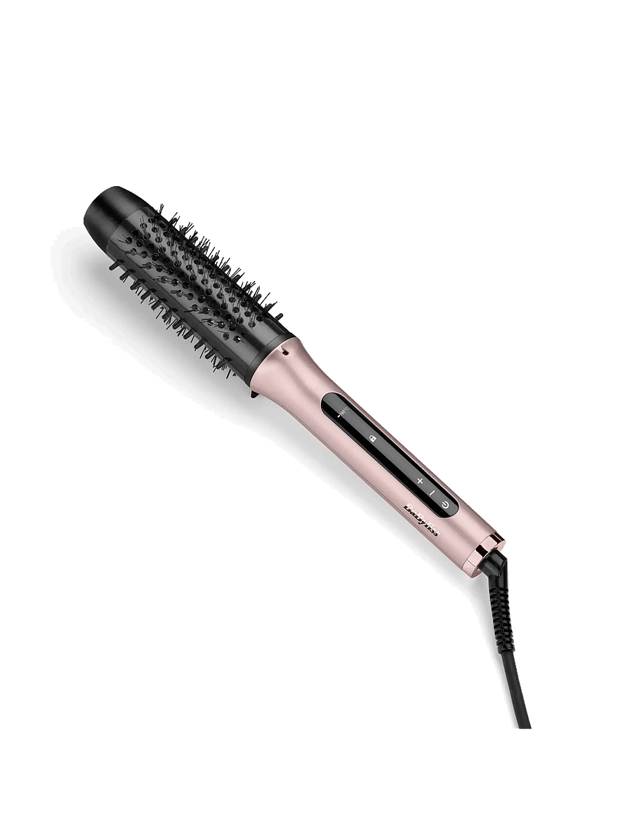 BaByliss - Volume Boost Hot Brush - föönharjad - pink - 2