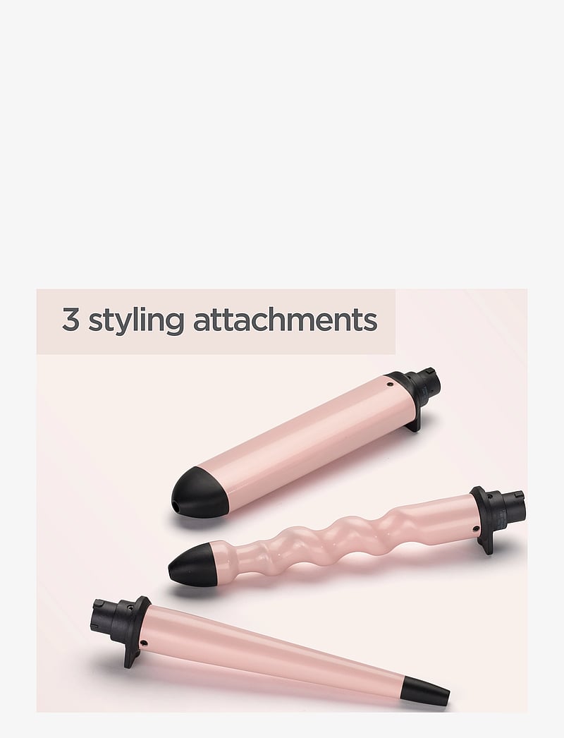 BaByliss - Curl & Wave Trio Styler - krullujárn - pink - 2