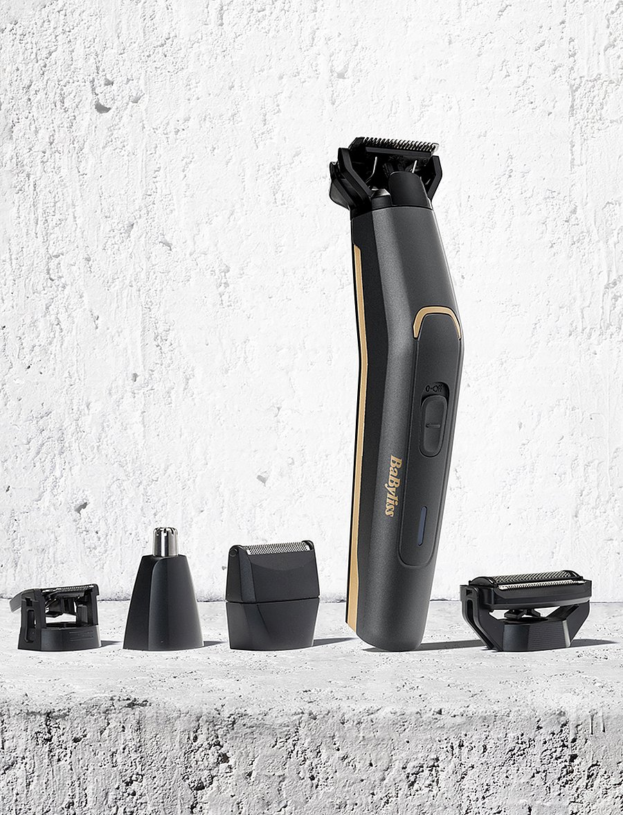 BaByliss - Graphite Precision 12 in 1 Multi Trimmer - for him - grey - 0