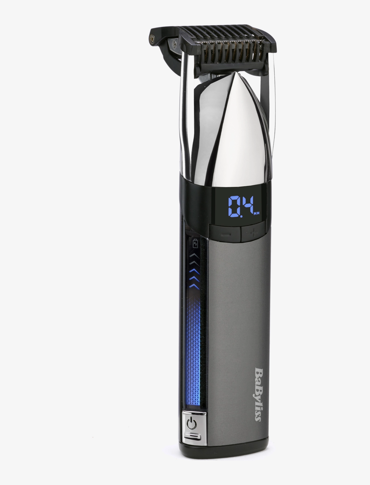 BaByliss Super X Metal Series Stubble Trimmer, Barbering Products, Sølv, Str: ONE SIZE