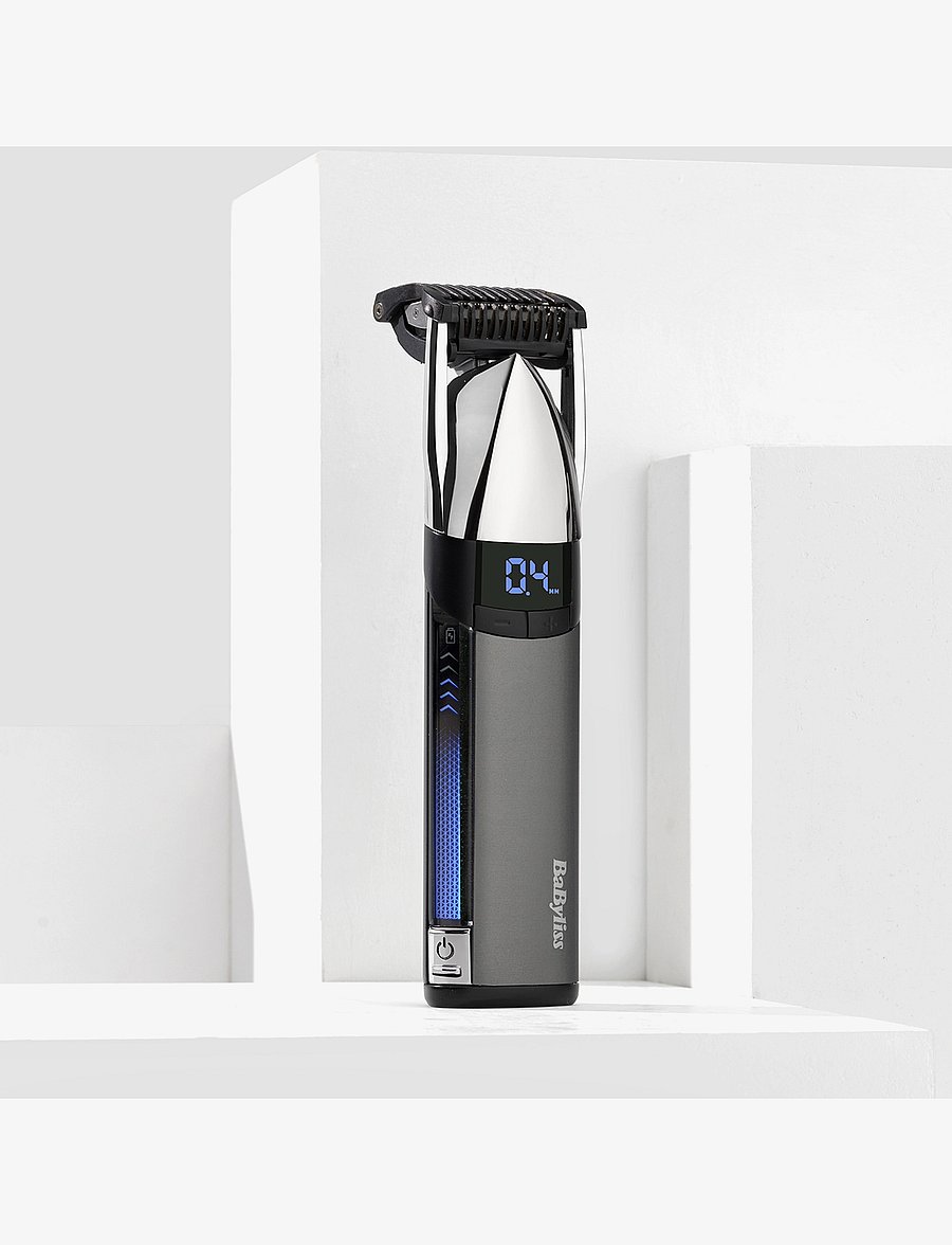 BaByliss - Super X Metal Series Stubble Trimmer - for him - silver - 5