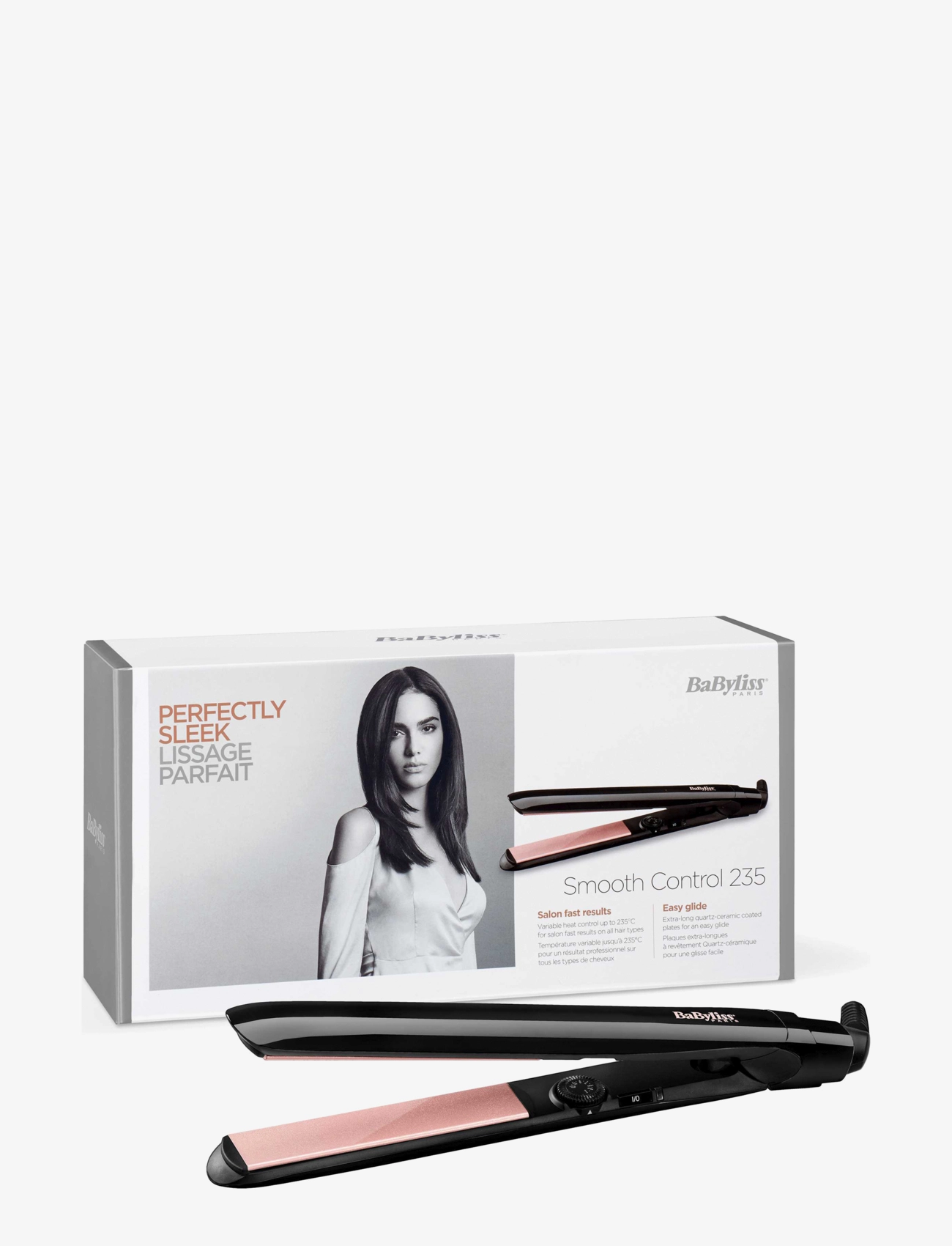 BaByliss - Smooth Control Styler - stylingverktøy - black - 1