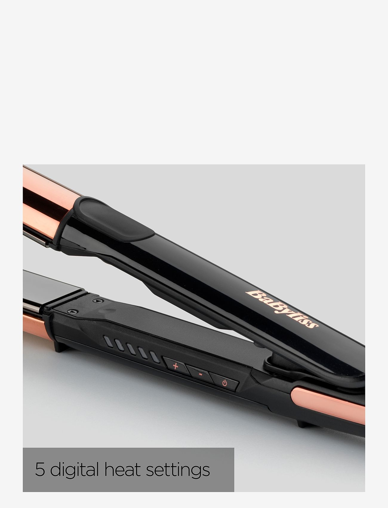 BaByliss - Straight & Curl Brilliance - lokitangid - black/gold - 4