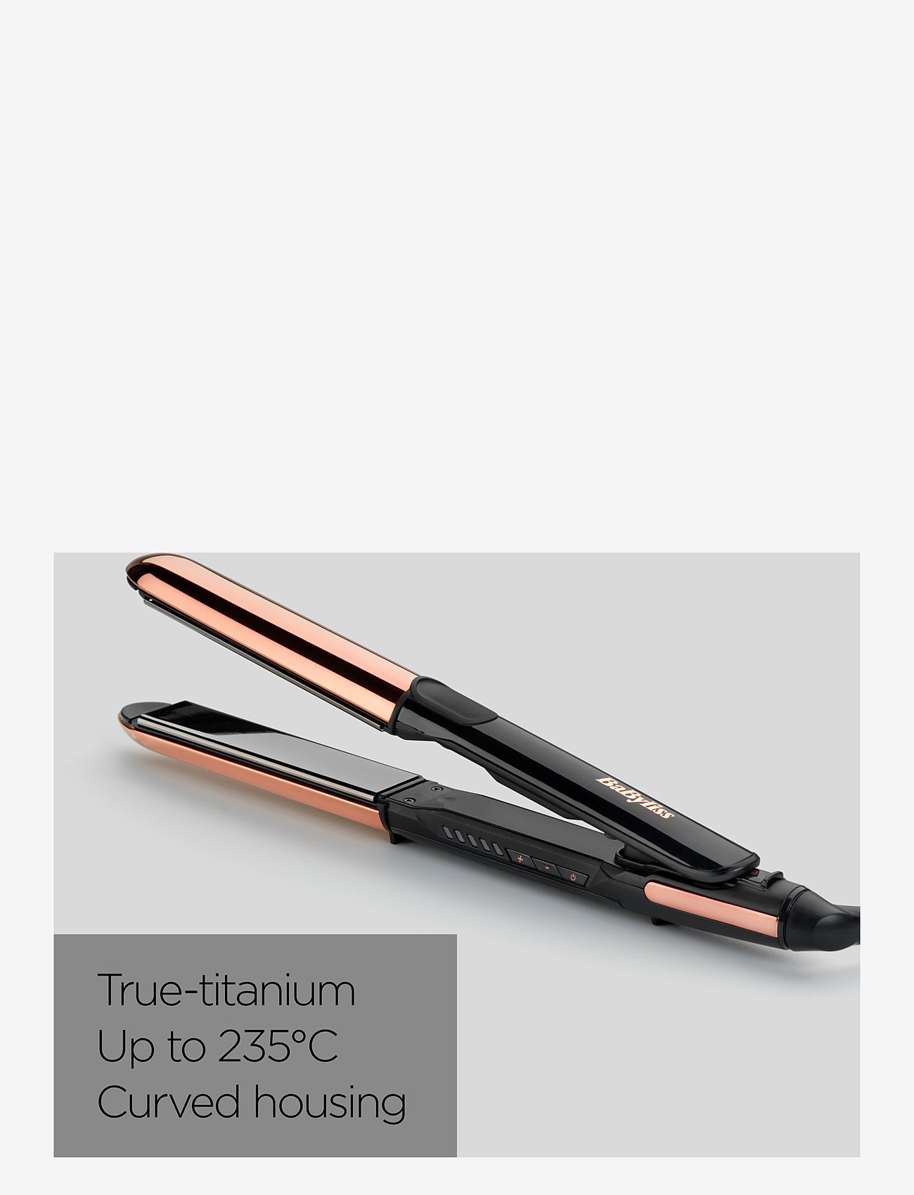 BaByliss - Straight & Curl Brilliance - lokitangid - black/gold - 5