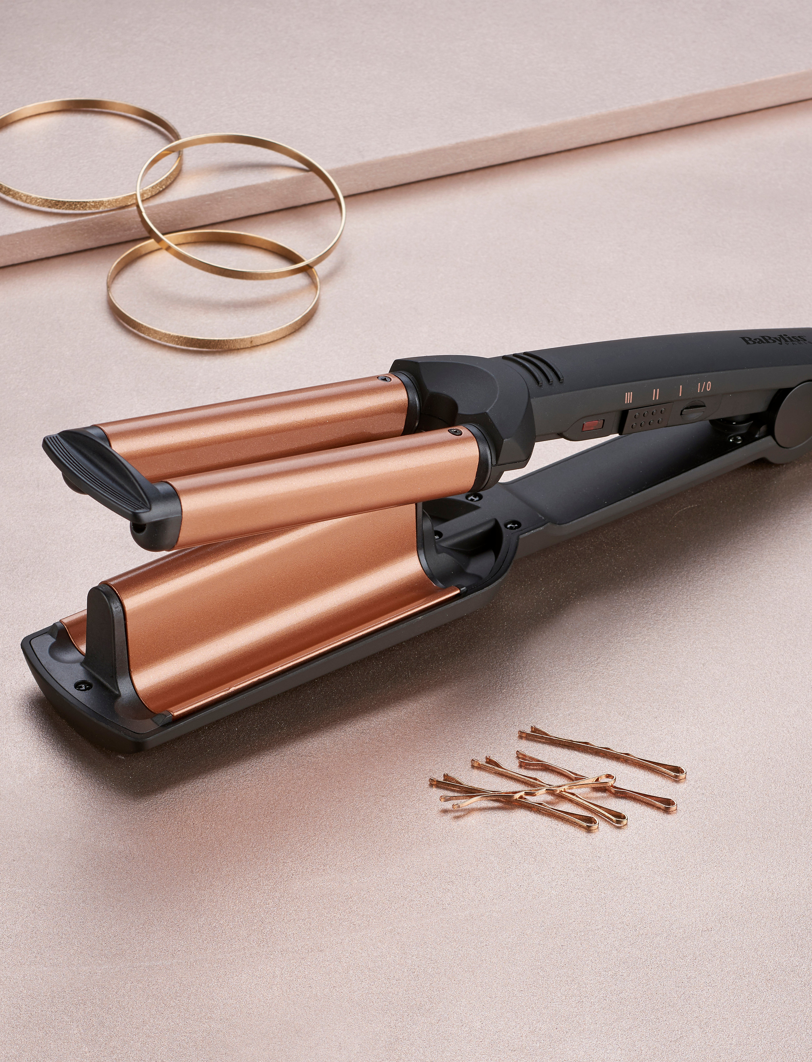 BaByliss - Deep Waves - stylingverktyg - black/copper - 5