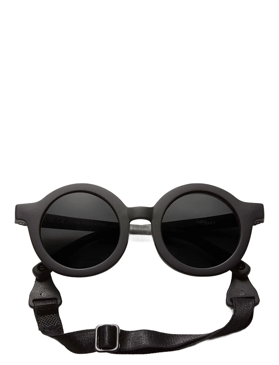 BabyMocs - BabyMocs Child Signature Bendable Sunglasses - solbriller - black - 1