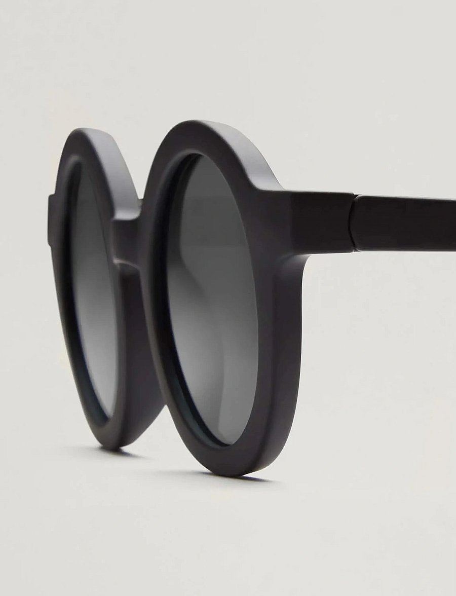 BabyMocs - BabyMocs Child Signature Bendable Sunglasses - solbriller - black - 4