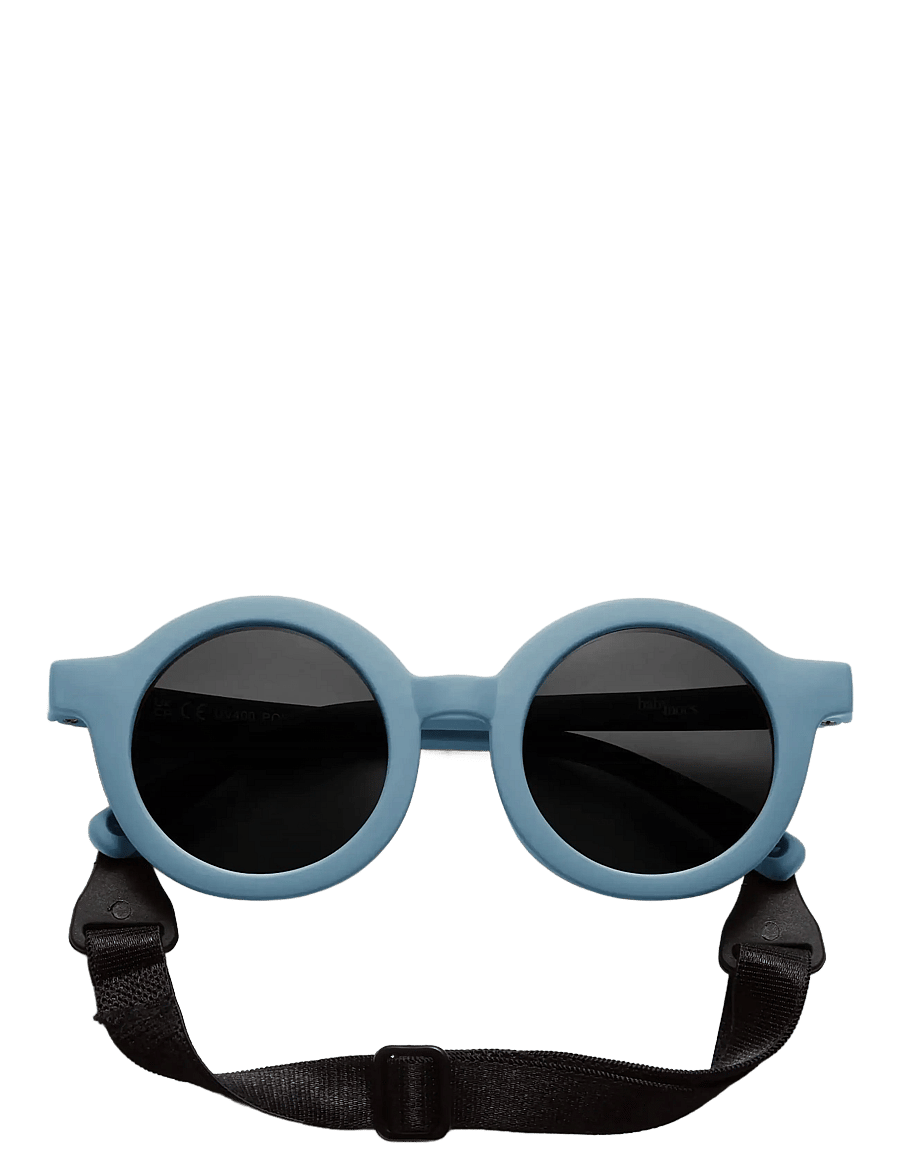 BabyMocs - BabyMocs Child Signature Bendable Sunglasses - solbriller - blue - 1