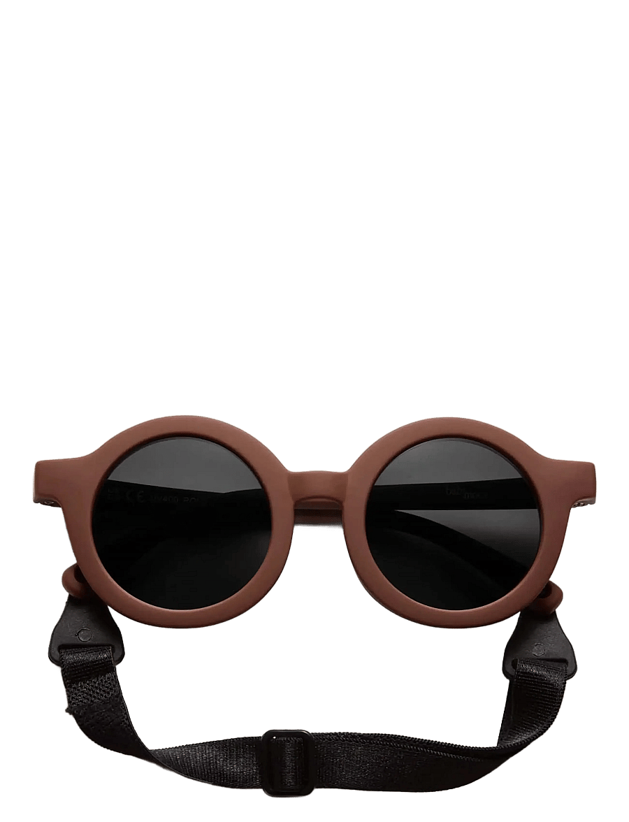BabyMocs - BabyMocs Child Signature Bendable Sunglasses - solbriller - brown - 1