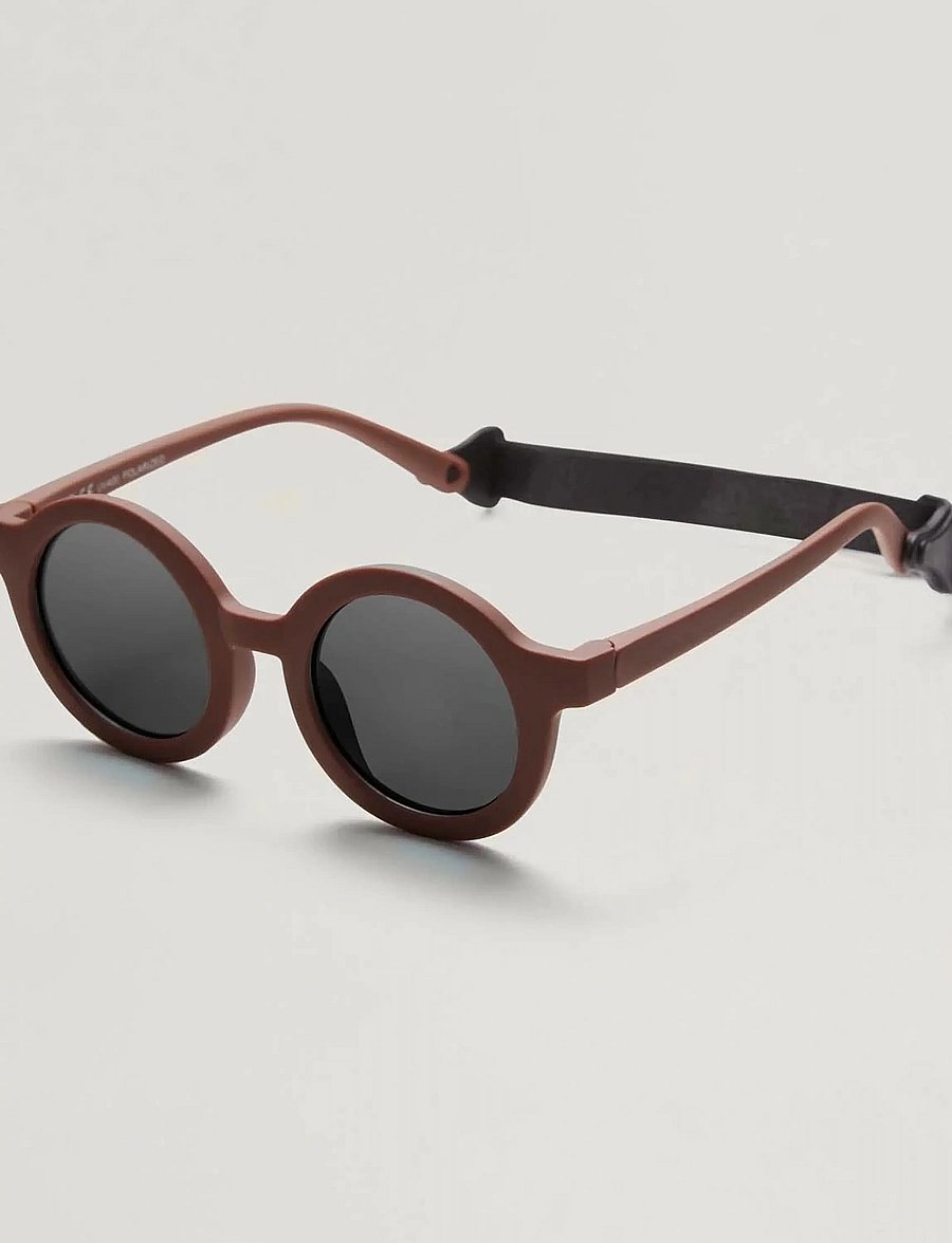 BabyMocs - BabyMocs Child Signature Bendable Sunglasses - solbriller - brown - 5