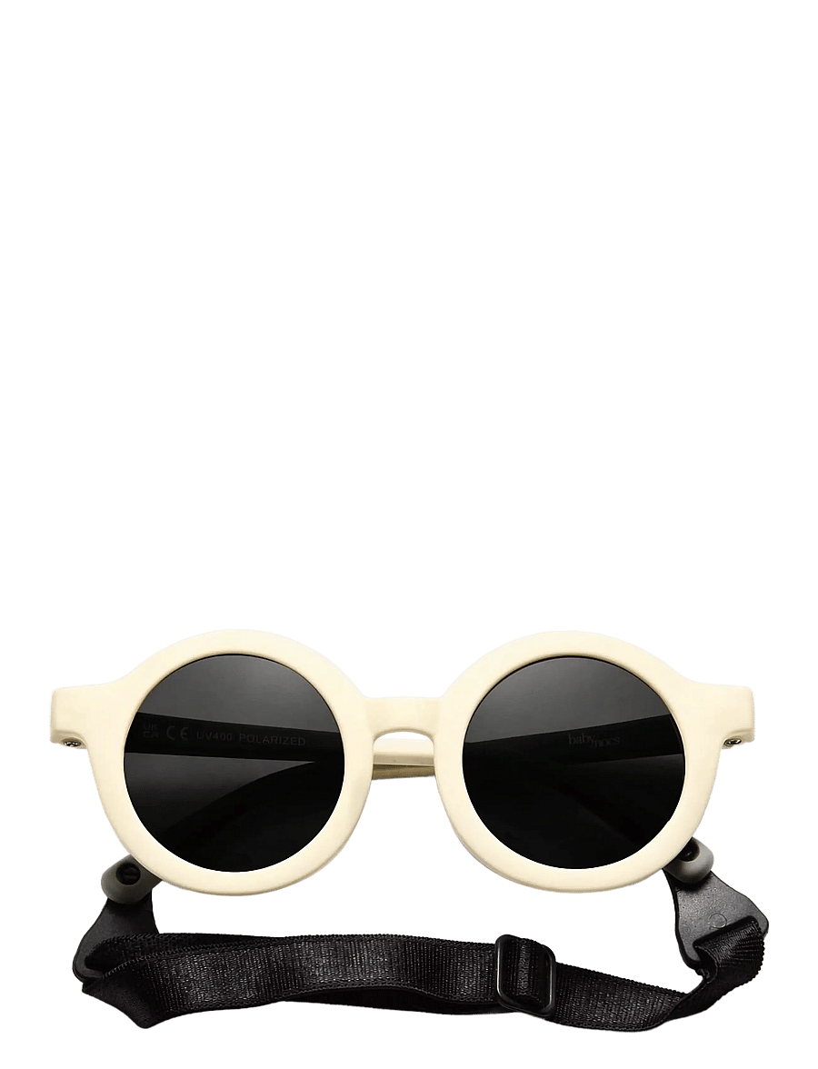 BabyMocs - BabyMocs Child Signature Bendable Sunglasses - solbriller - milk - 1