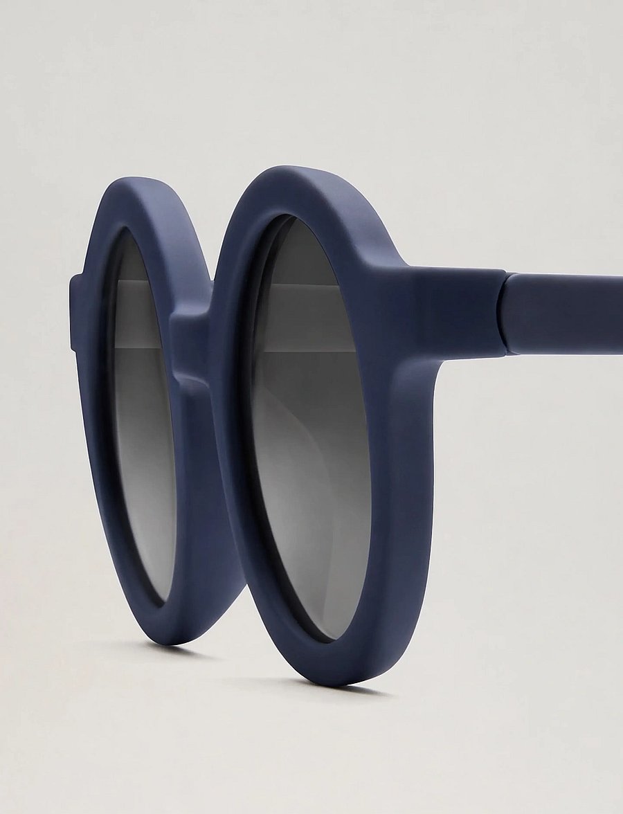 BabyMocs - BabyMocs Child Signature Bendable Sunglasses - solbriller - navy - 4