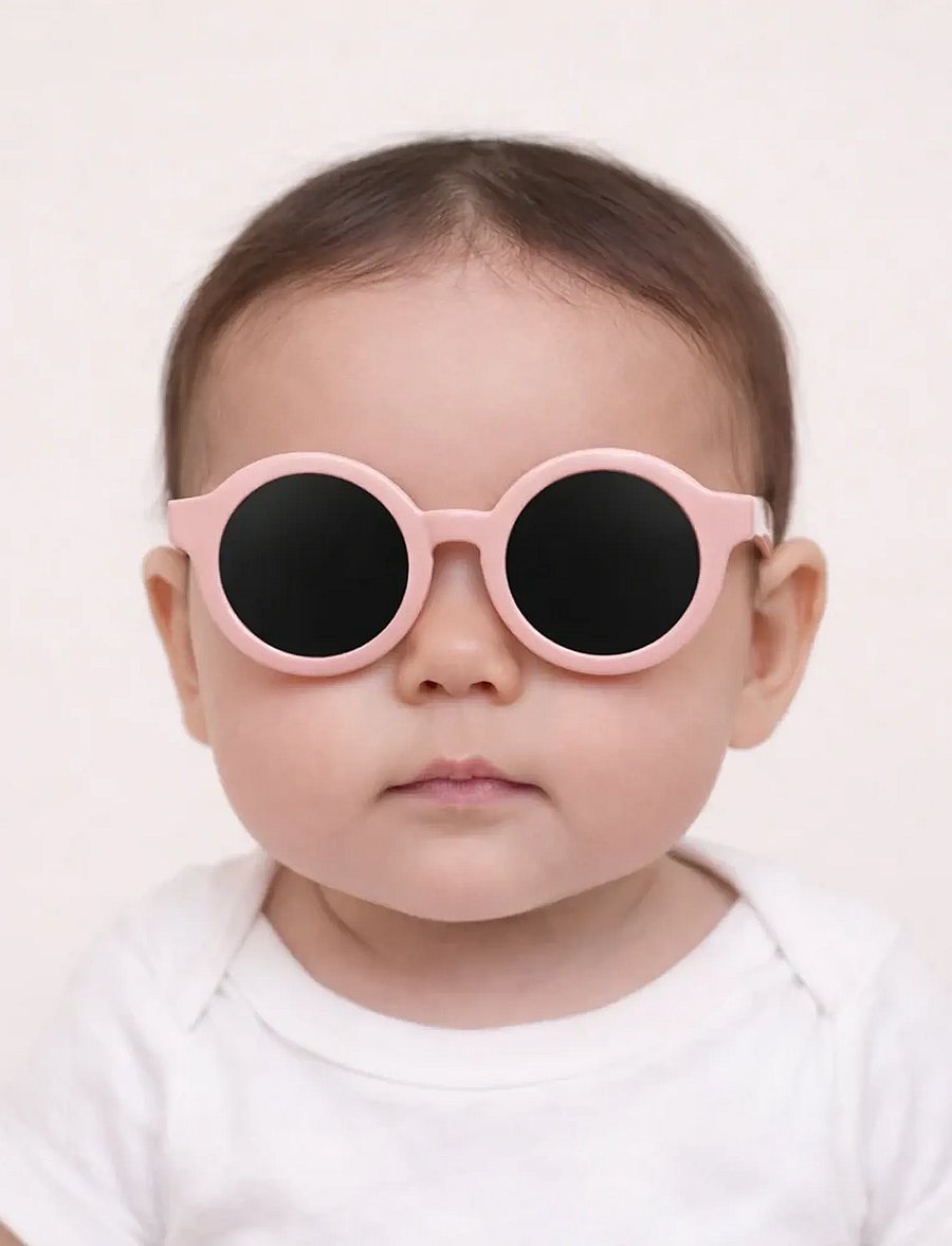 BabyMocs - BabyMocs Child Signature Bendable Sunglasses - solbriller - pink - 0