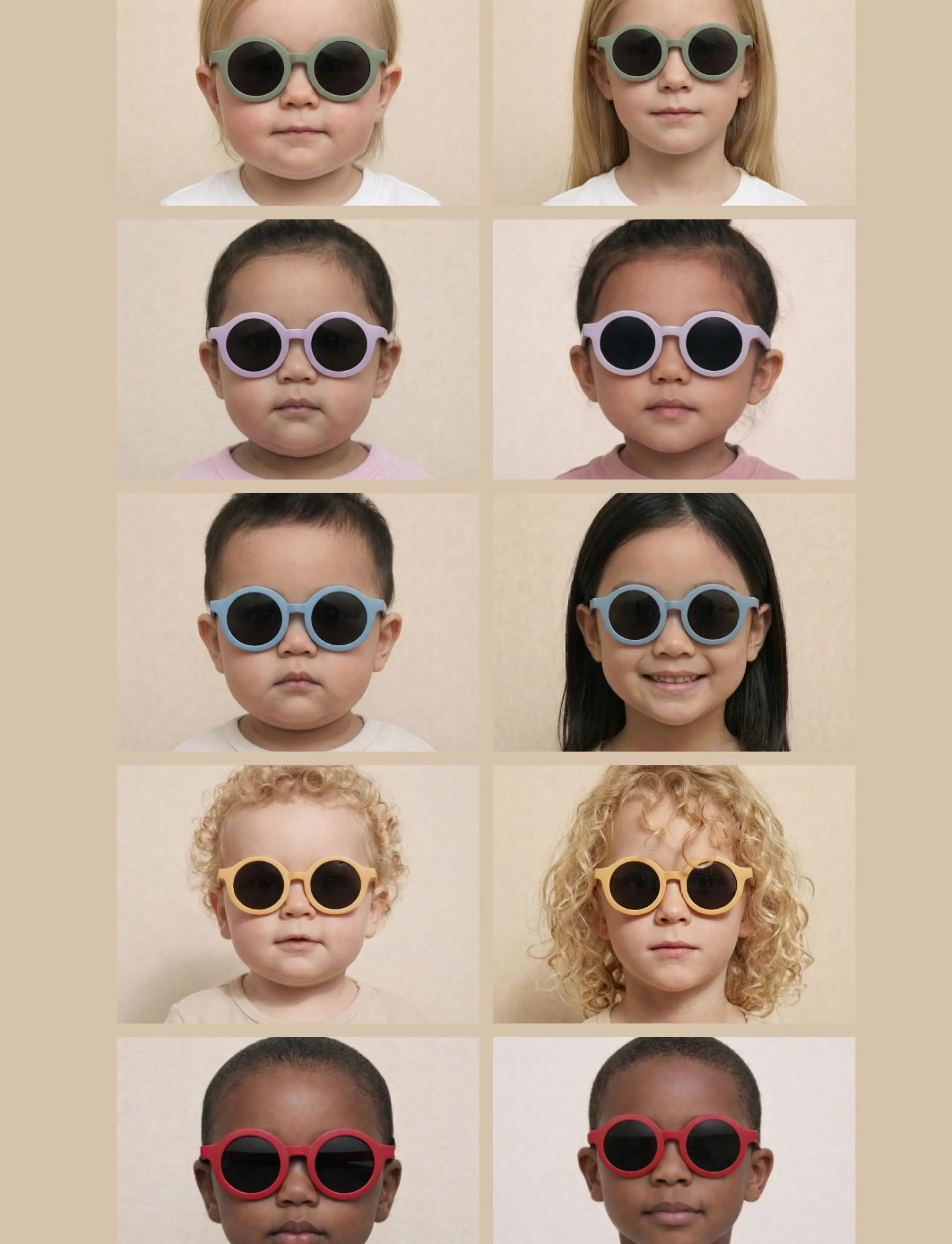 BabyMocs - BabyMocs Child Signature Bendable Sunglasses - solbriller - pink - 3