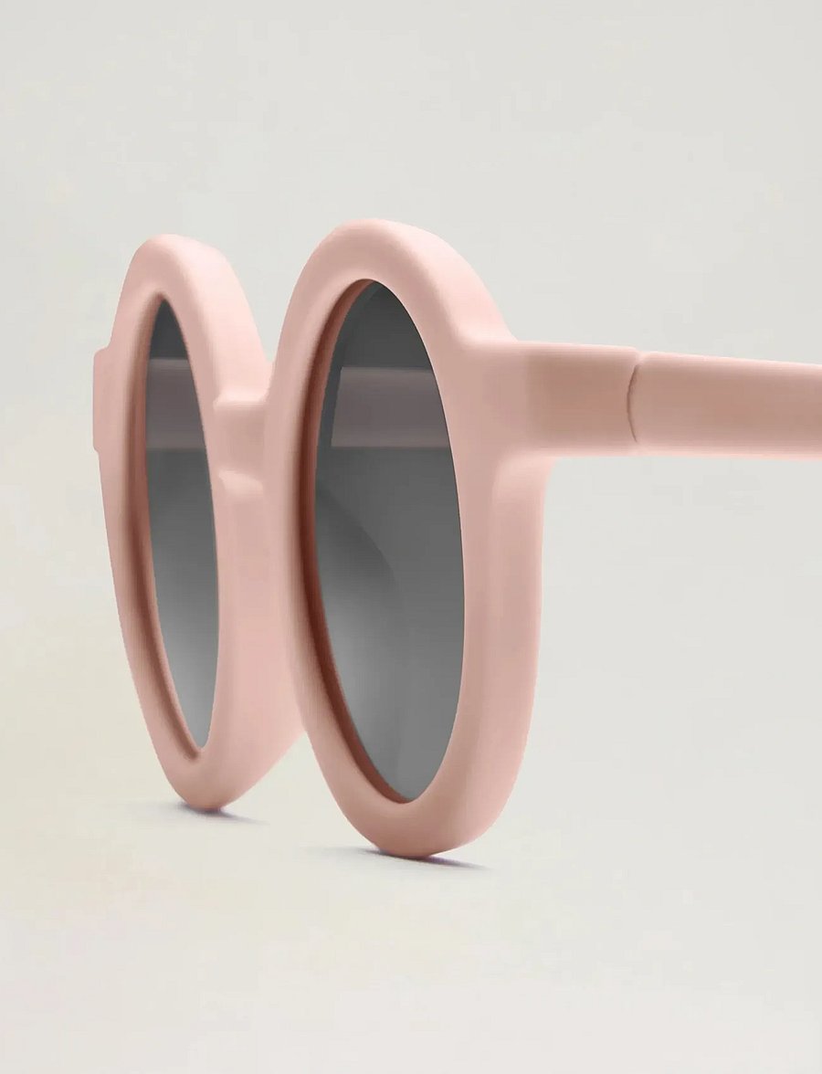 BabyMocs - BabyMocs Child Signature Bendable Sunglasses - solbriller - pink - 4