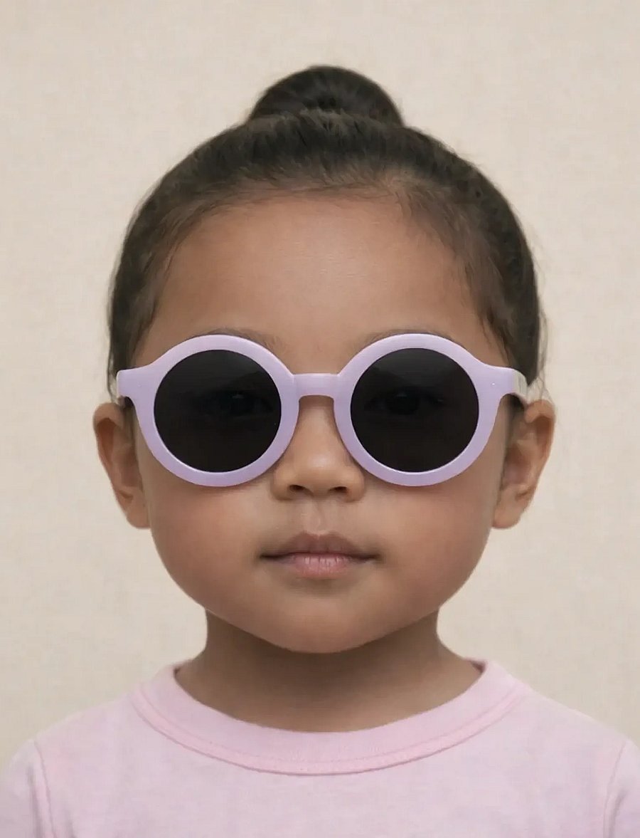BabyMocs - BabyMocs Child Signature Bendable Sunglasses - solbriller - purple - 0