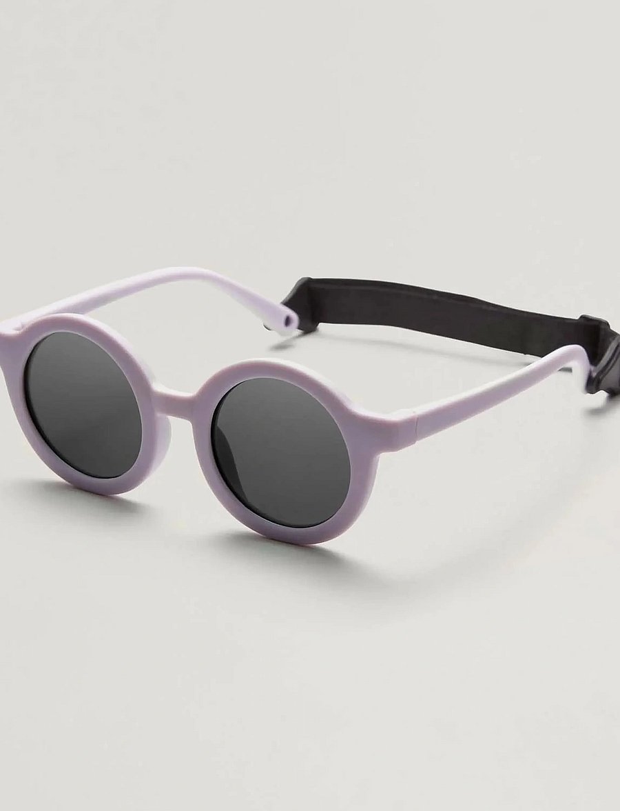 BabyMocs - BabyMocs Child Signature Bendable Sunglasses - solbriller - purple - 5