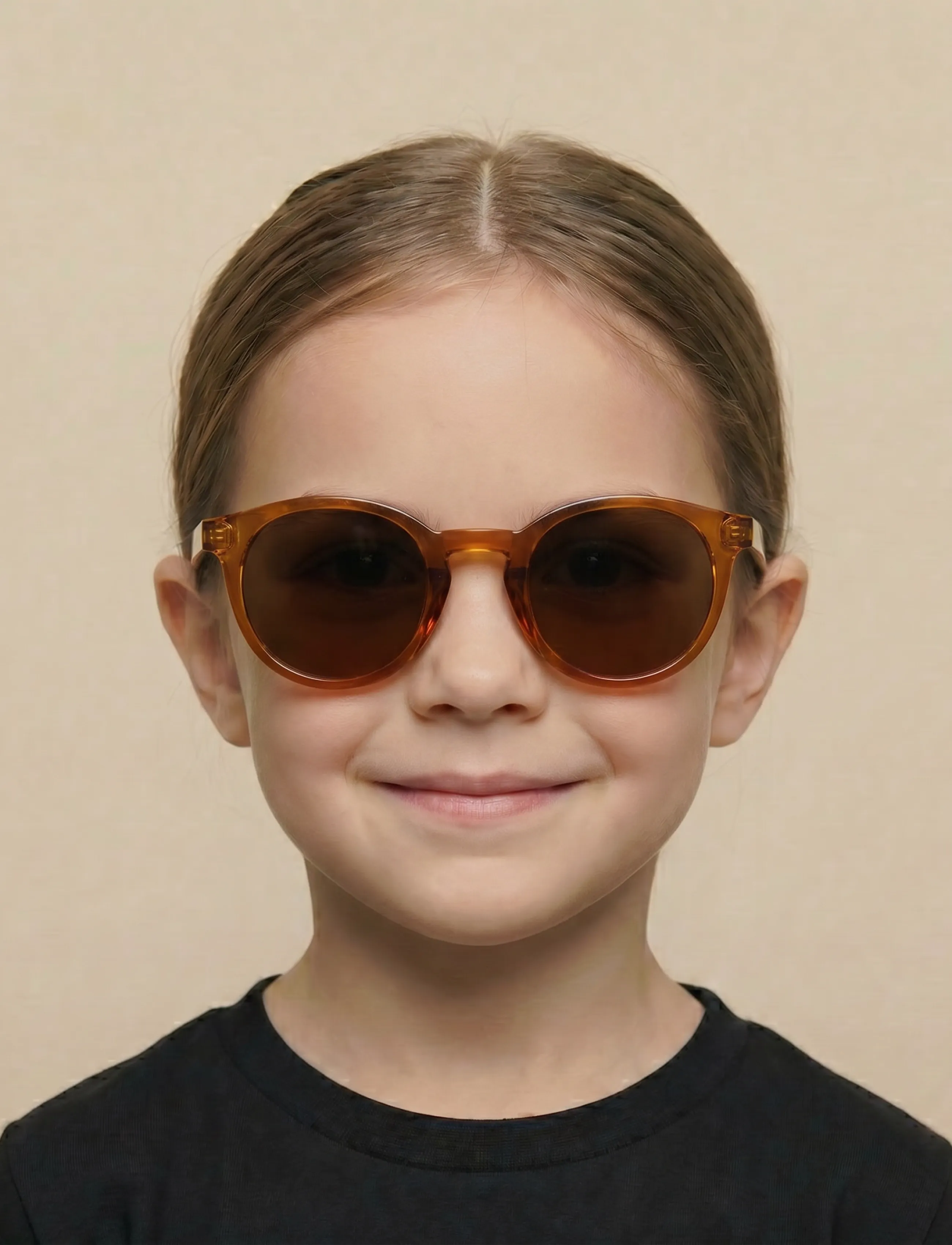 BabyMocs Babymocs Child Classic Sunglasses, 1.5-8Y, Brown, Tilbehør > Solbriller, Børn