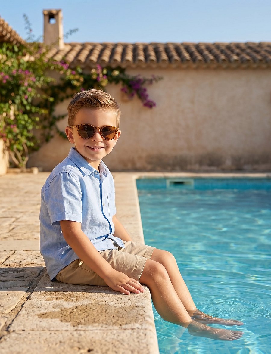 BabyMocs - BabyMocs Child Classic Sunglasses - päikeseprillid - leo - 5