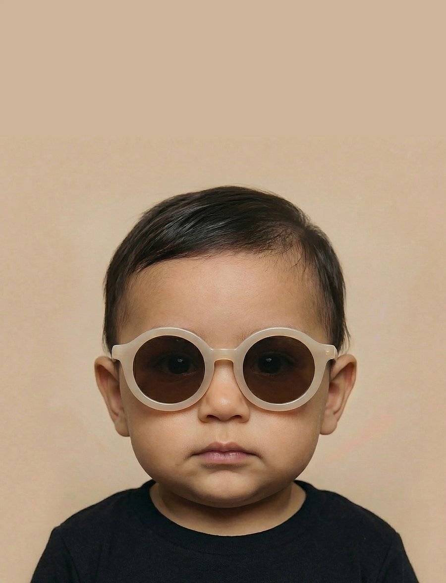 BabyMocs - BabyMocs Child Signature Sunglasses - päikeseprillid - beige - 0