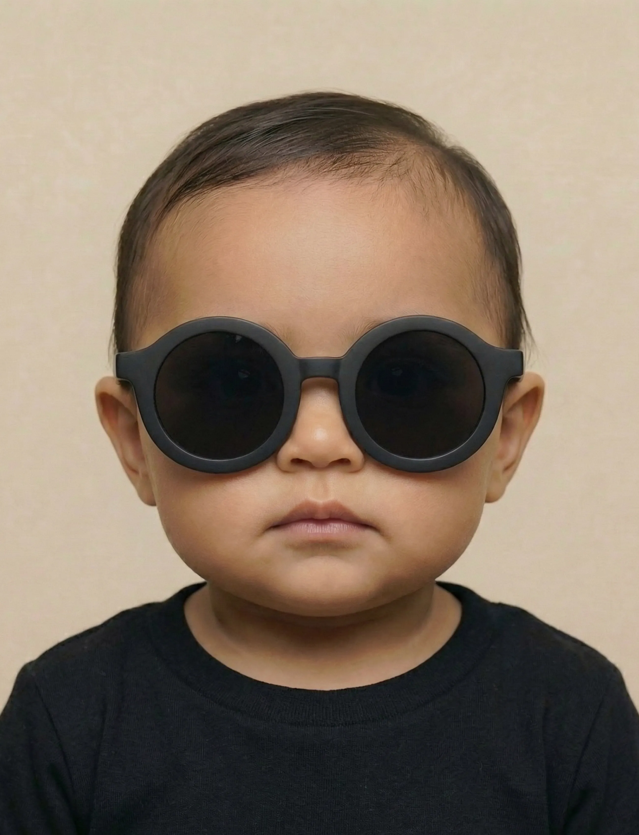 BabyMocs Babymocs Child Signature Sunglasses, 1.5-8Y, Black, Tilbehør > Solbriller, Børn