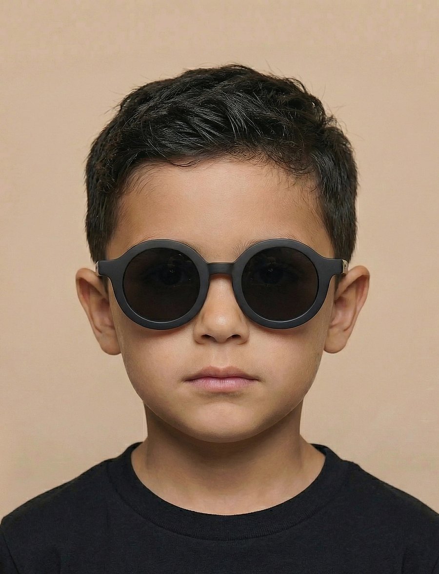 BabyMocs - BabyMocs Child Signature Sunglasses - solbriller - black - 3