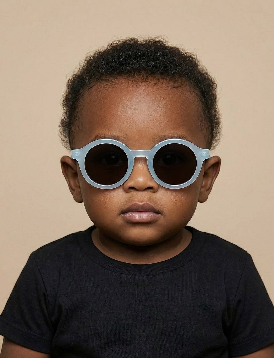 BabyMocs - BabyMocs Child Signature Sunglasses - solbriller - blue - 0