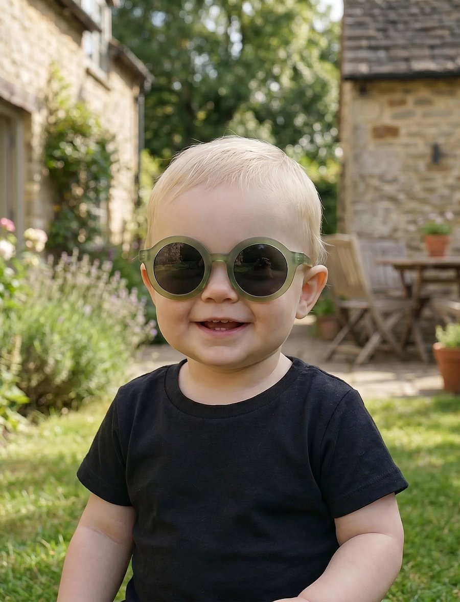 BabyMocs - BabyMocs Child Signature Sunglasses - päikeseprillid - green - 4