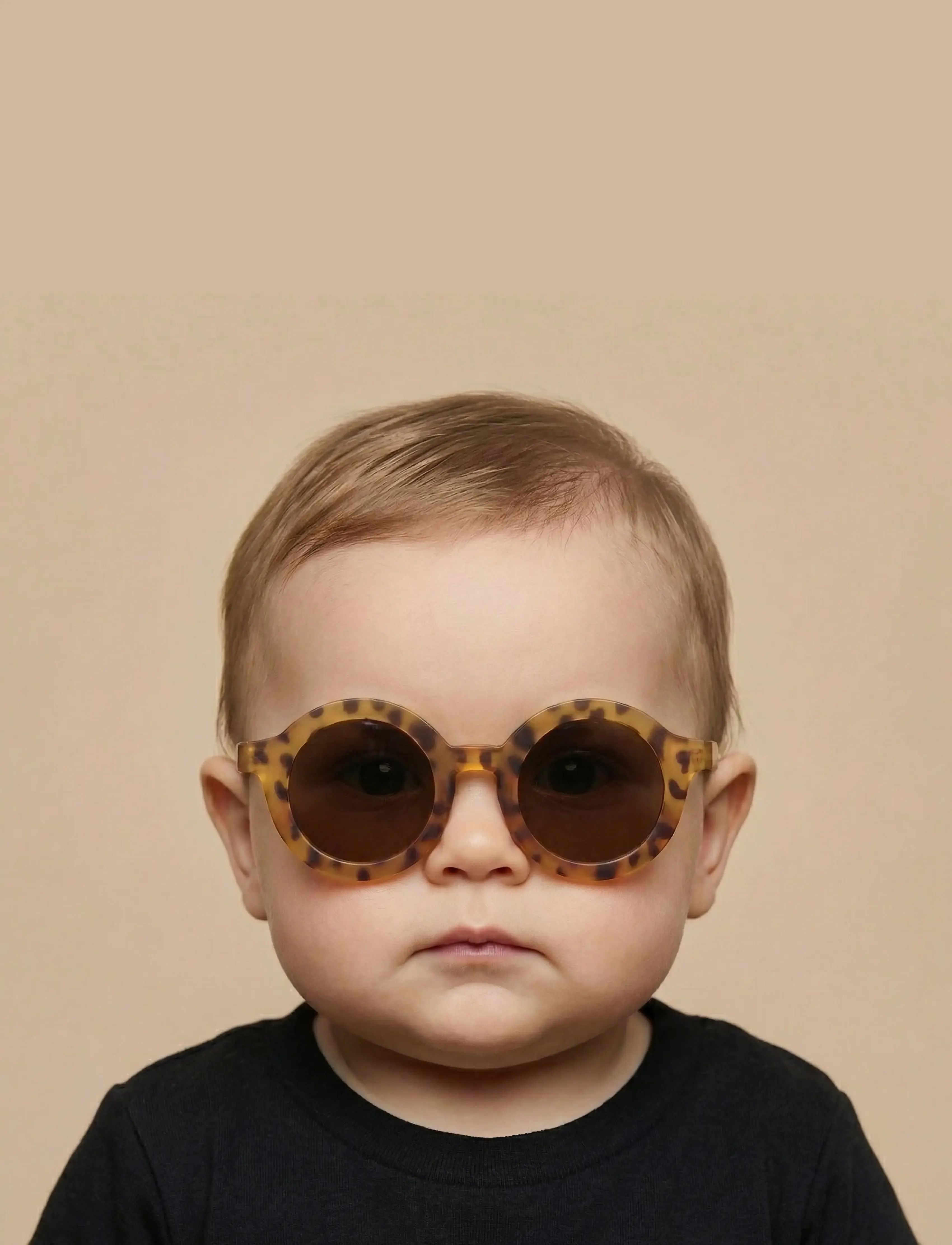 BabyMocs Babymocs Child Signature Sunglasses, 1.5-8Y, Brown, Tilbehør > Solbriller, Børn