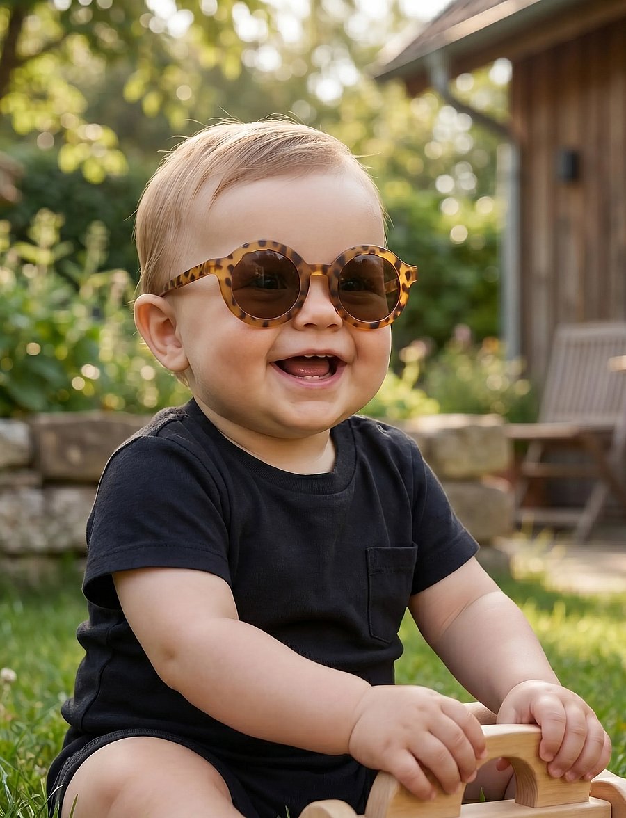 BabyMocs - BabyMocs Child Signature Sunglasses - solbriller - leo - 4