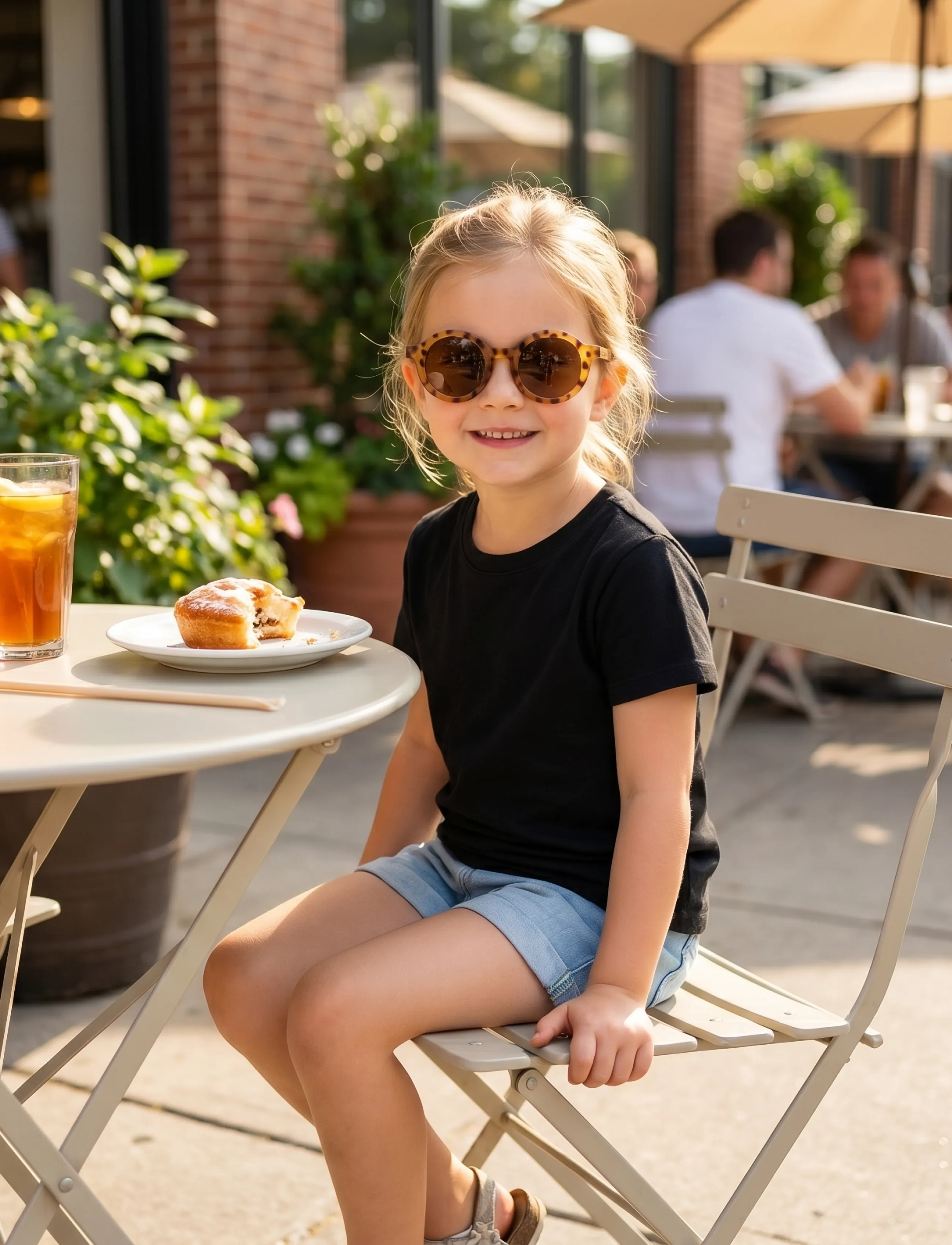 BabyMocs - BabyMocs Child Signature Sunglasses - solbriller - leo - 5