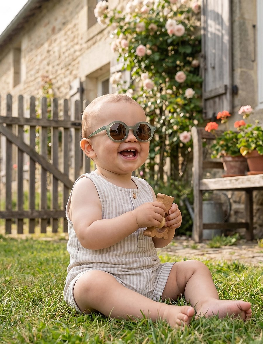 BabyMocs - BabyMocs Child Signature Sunglasses - päikeseprillid - olive - 3