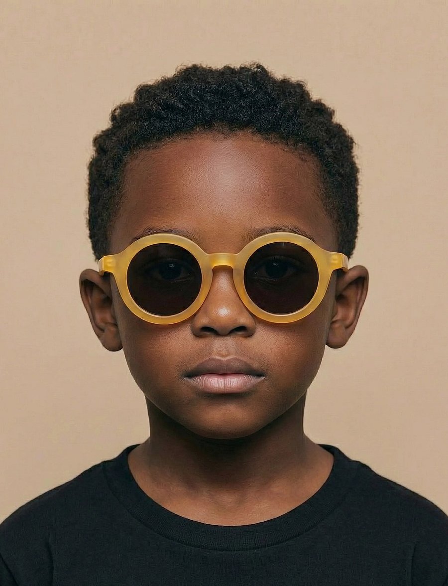 BabyMocs - BabyMocs Child Signature Sunglasses - solbriller - yellow - 3