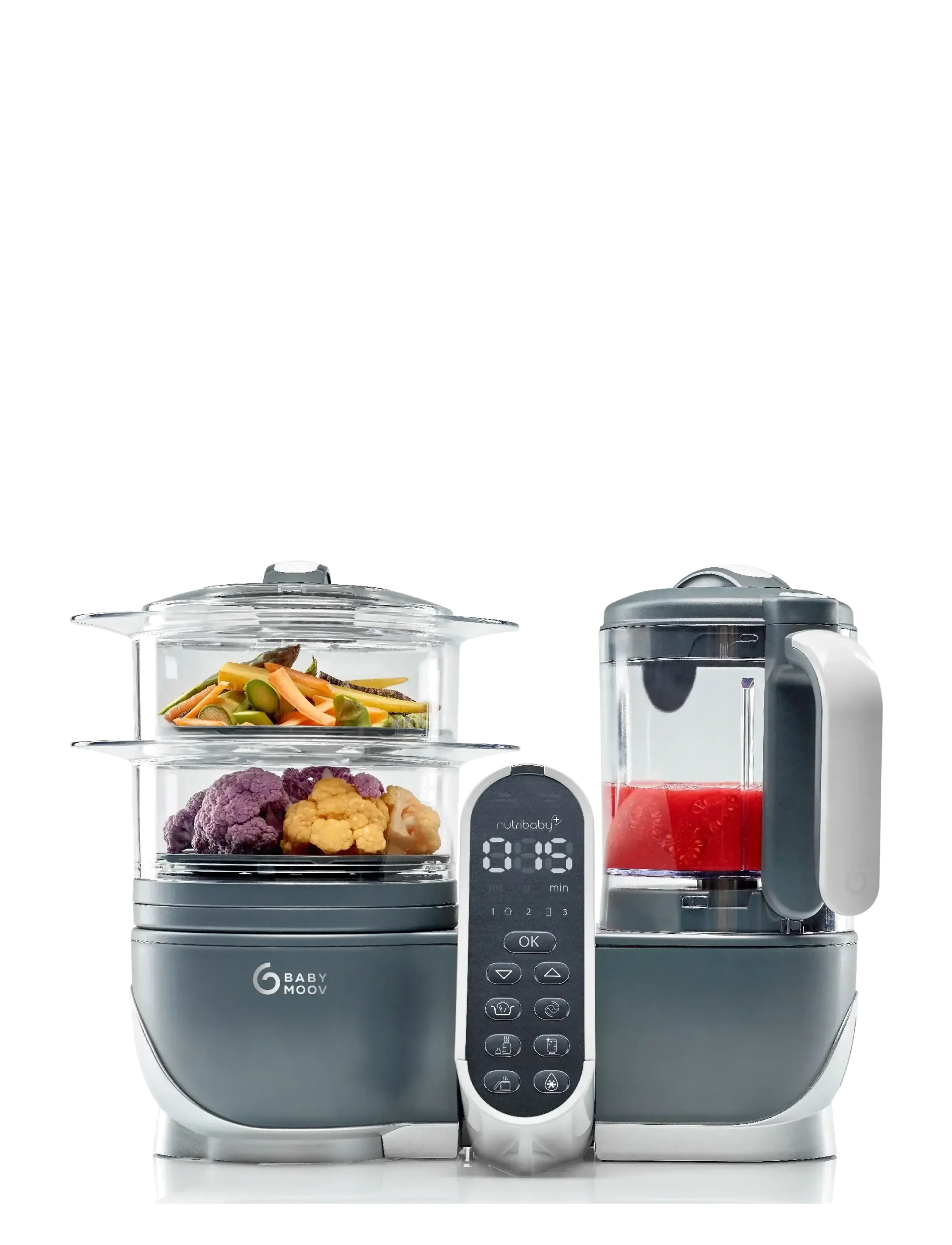 BabyMoov NUTRIBABY+ INDUSTRIAL GREY - BabyMoov - INDUSTRIAL GREY / grey