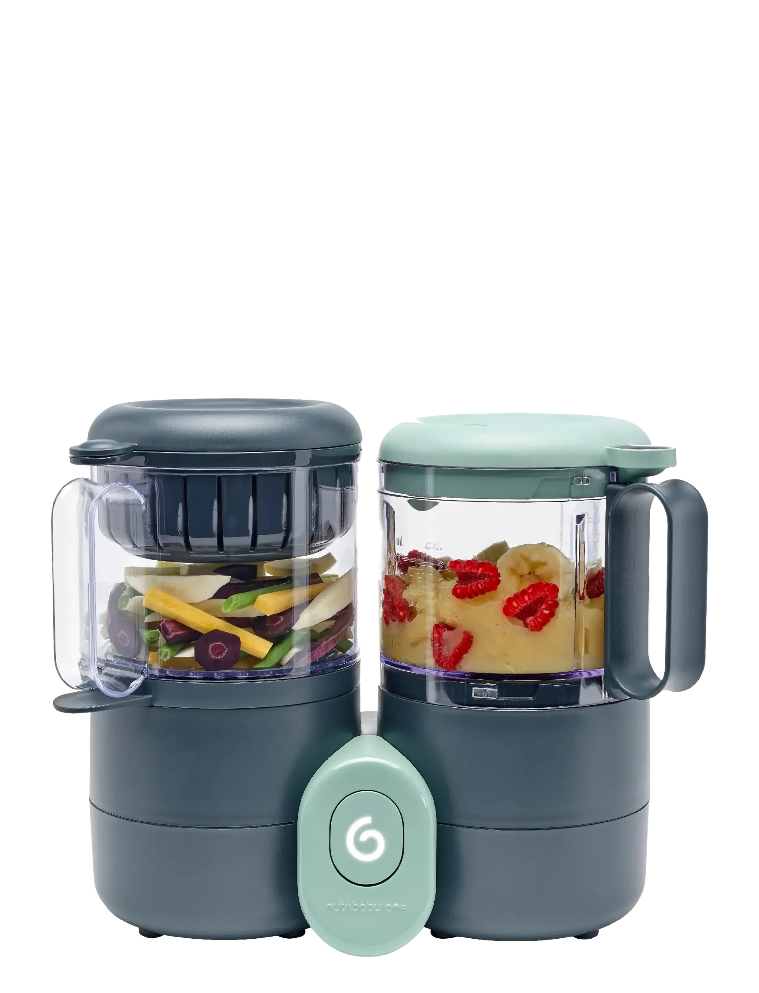 BabyMoov Nutribaby One, One Size, Grey, Baby Feeding > Baby Dinner Sæt, Børn