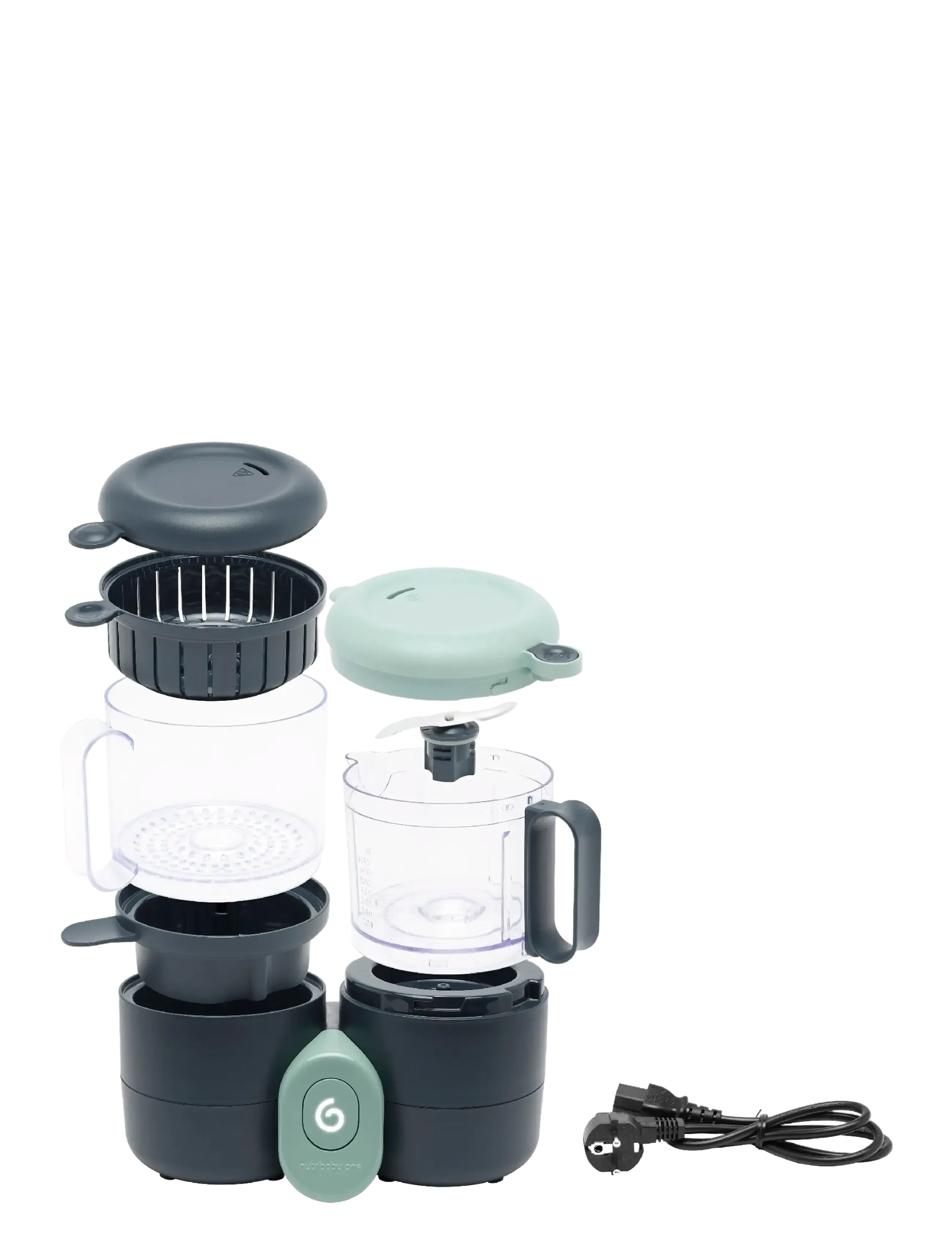BabyMoov - NUTRIBABY ONE - serveringssæt - grey - 2