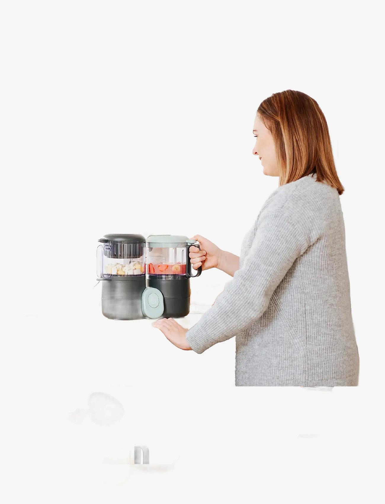 BabyMoov - NUTRIBABY ONE - serveringssæt - grey - 3