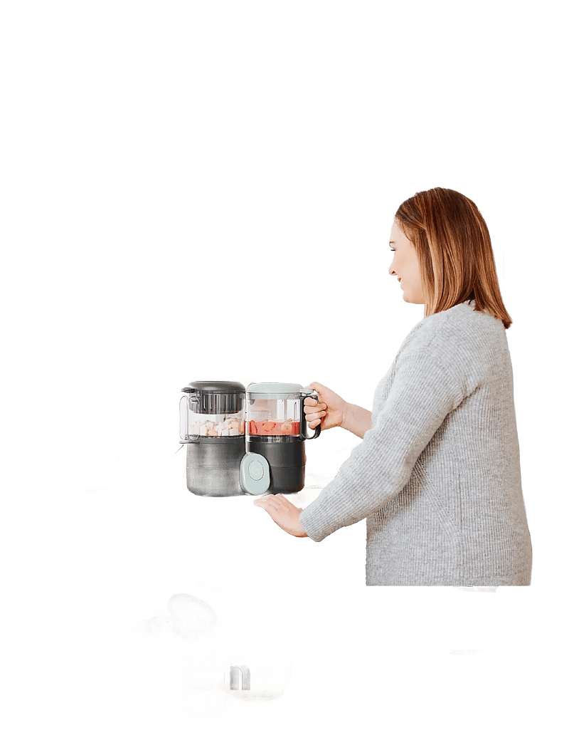 BabyMoov - NUTRIBABY ONE - serveringssæt - grey - 3