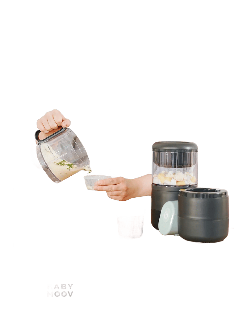 BabyMoov - NUTRIBABY ONE - serveringssæt - grey - 4