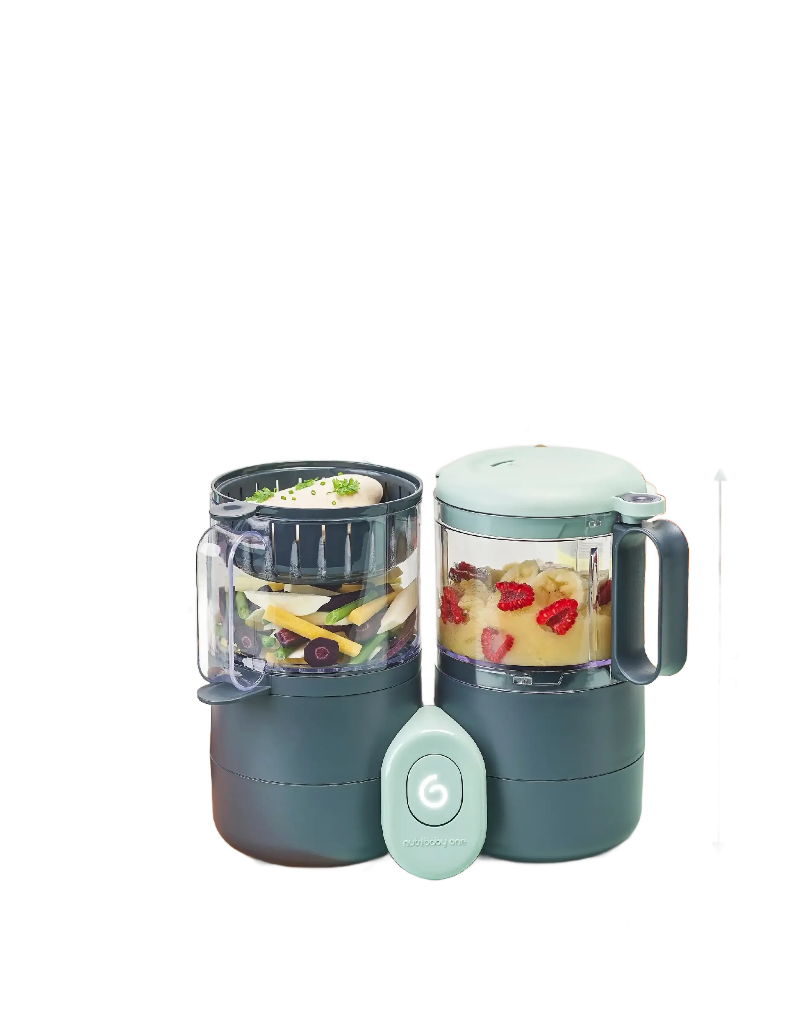 BabyMoov - NUTRIBABY ONE - serveringssæt - grey - 5