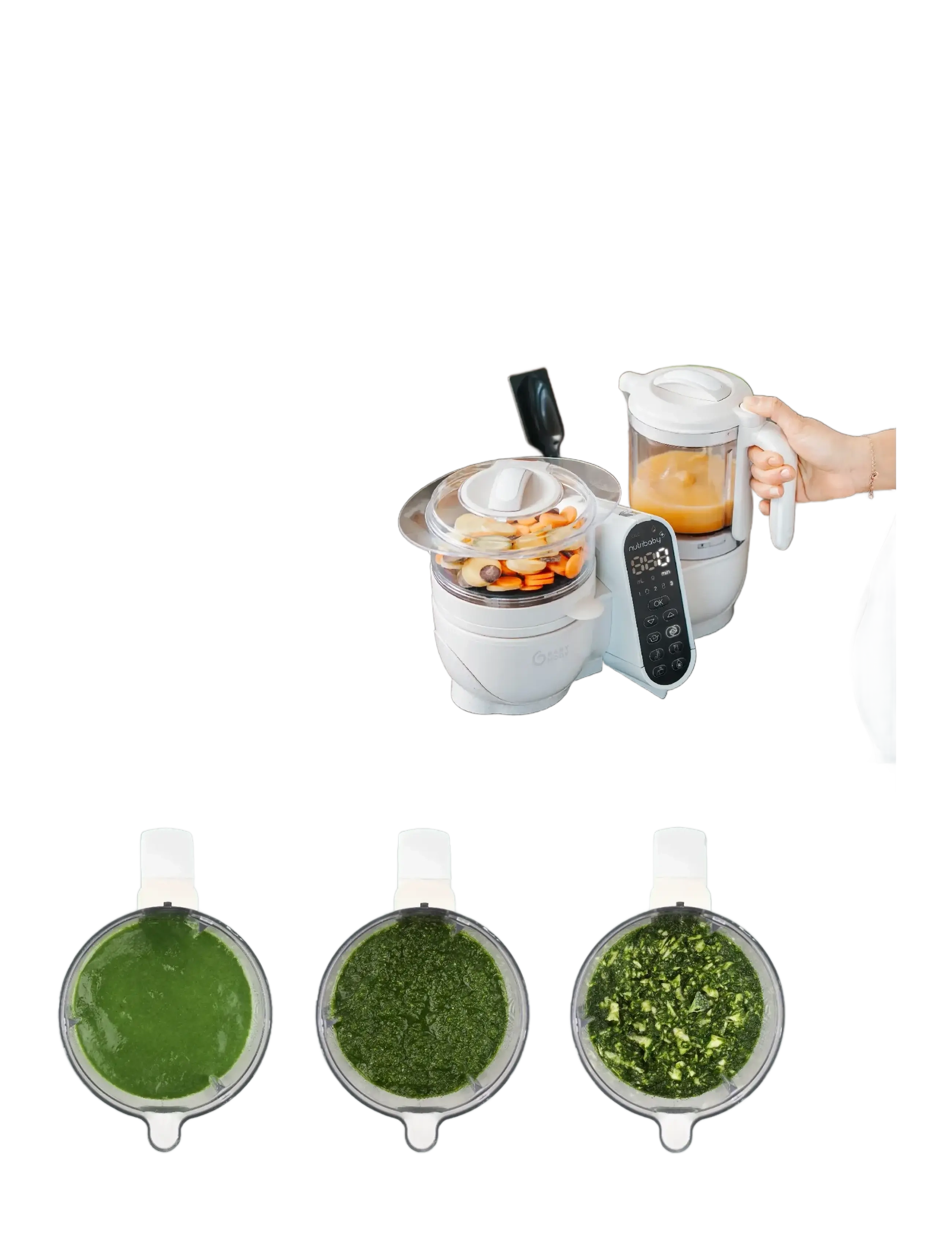 BabyMoov - NUTRIBABY+ MINERAL BEIGE - serveringssæt - mineral beige - 3