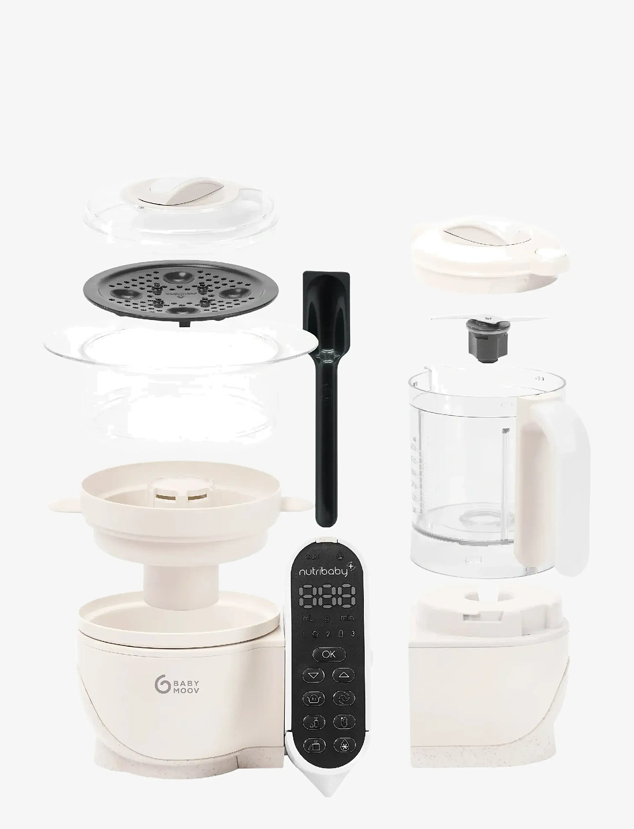 BabyMoov - NUTRIBABY+ MINERAL BEIGE - serveringssæt - mineral beige - 4