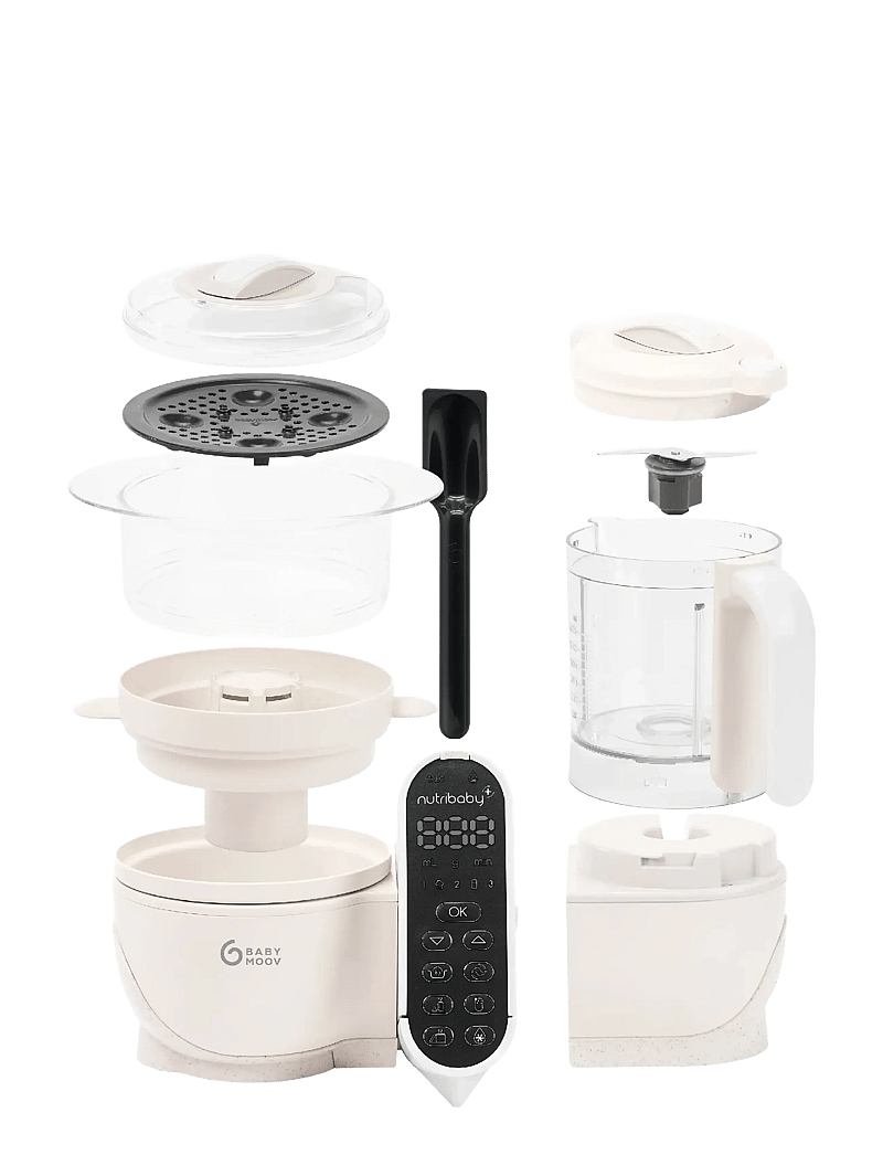 BabyMoov - NUTRIBABY+ MINERAL BEIGE - serveringssæt - mineral beige - 4