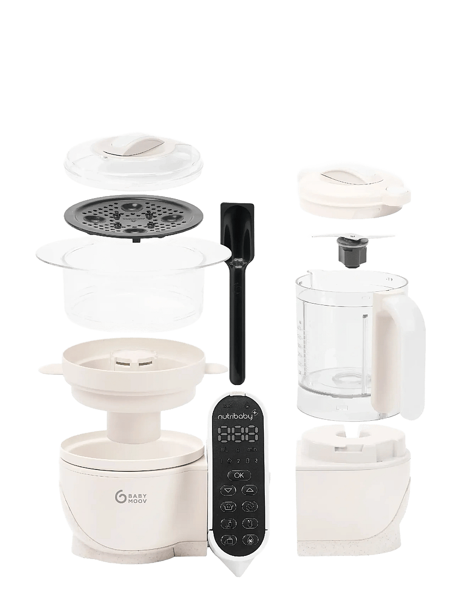 BabyMoov - NUTRIBABY+ MINERAL BEIGE - serveringssæt - mineral beige - 4