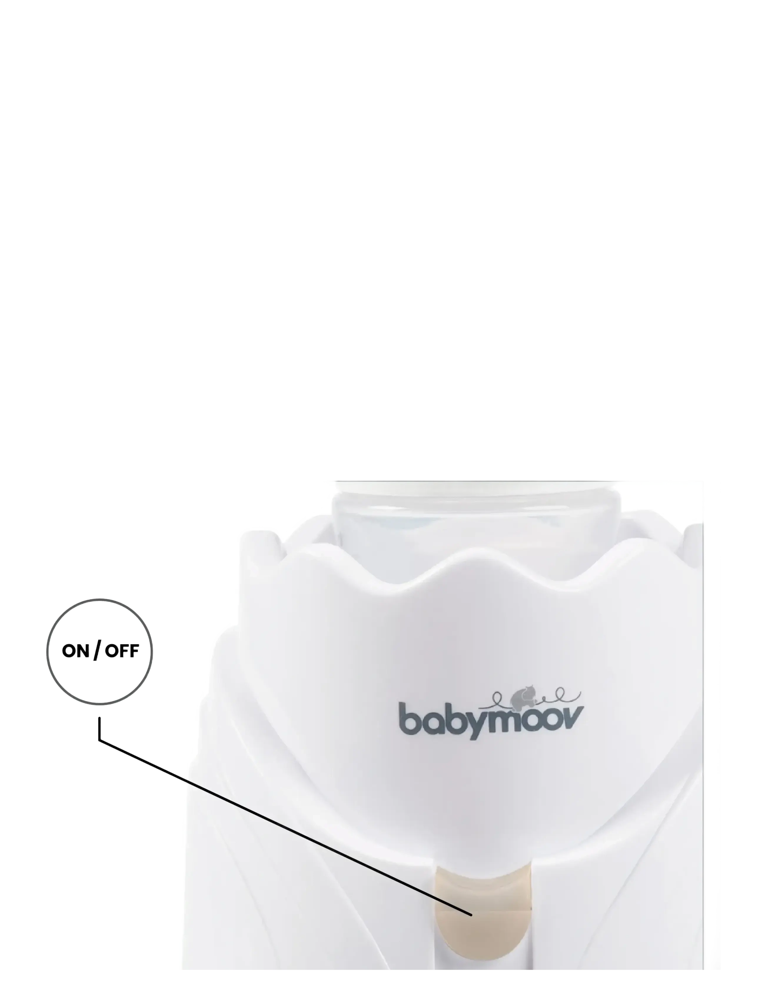BabyMoov - TULIP BOTTLE WARMER - füttern - white - 2