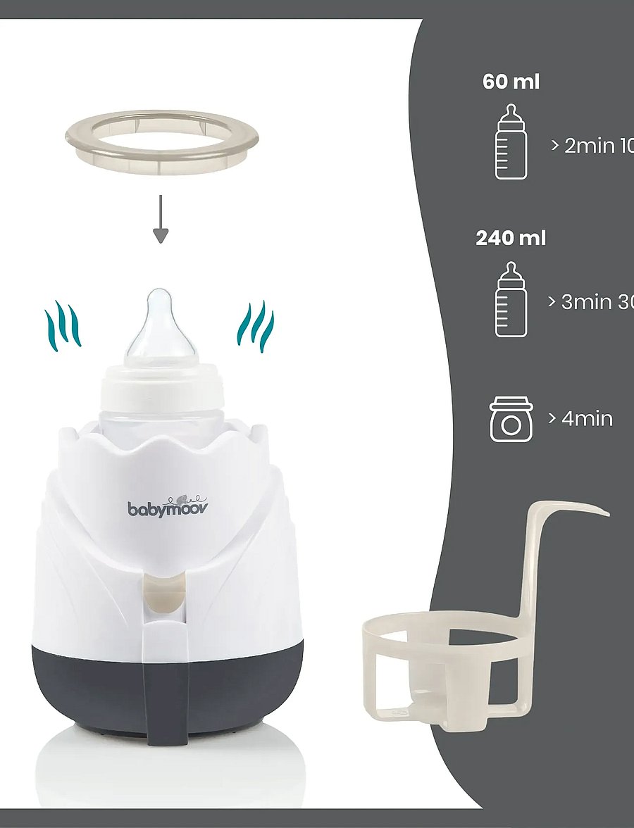 BabyMoov - TULIP BOTTLE WARMER - füttern - white - 3