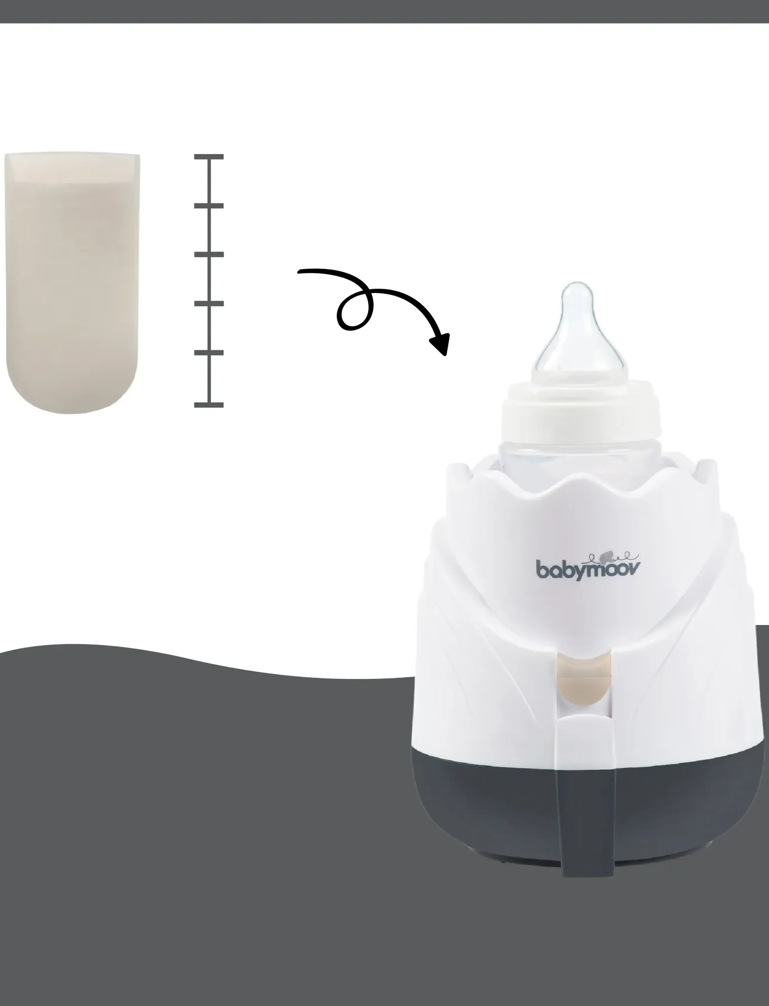 BabyMoov - TULIP BOTTLE WARMER - füttern - white - 5