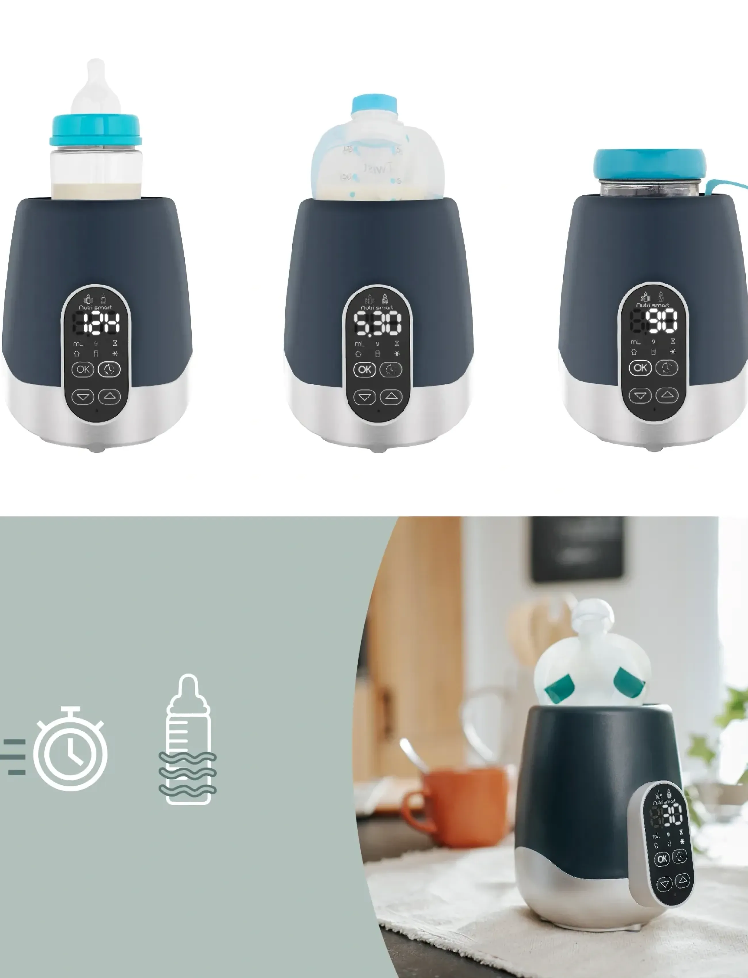 BabyMoov - NUTRI SMART - spisetid - grey - 3