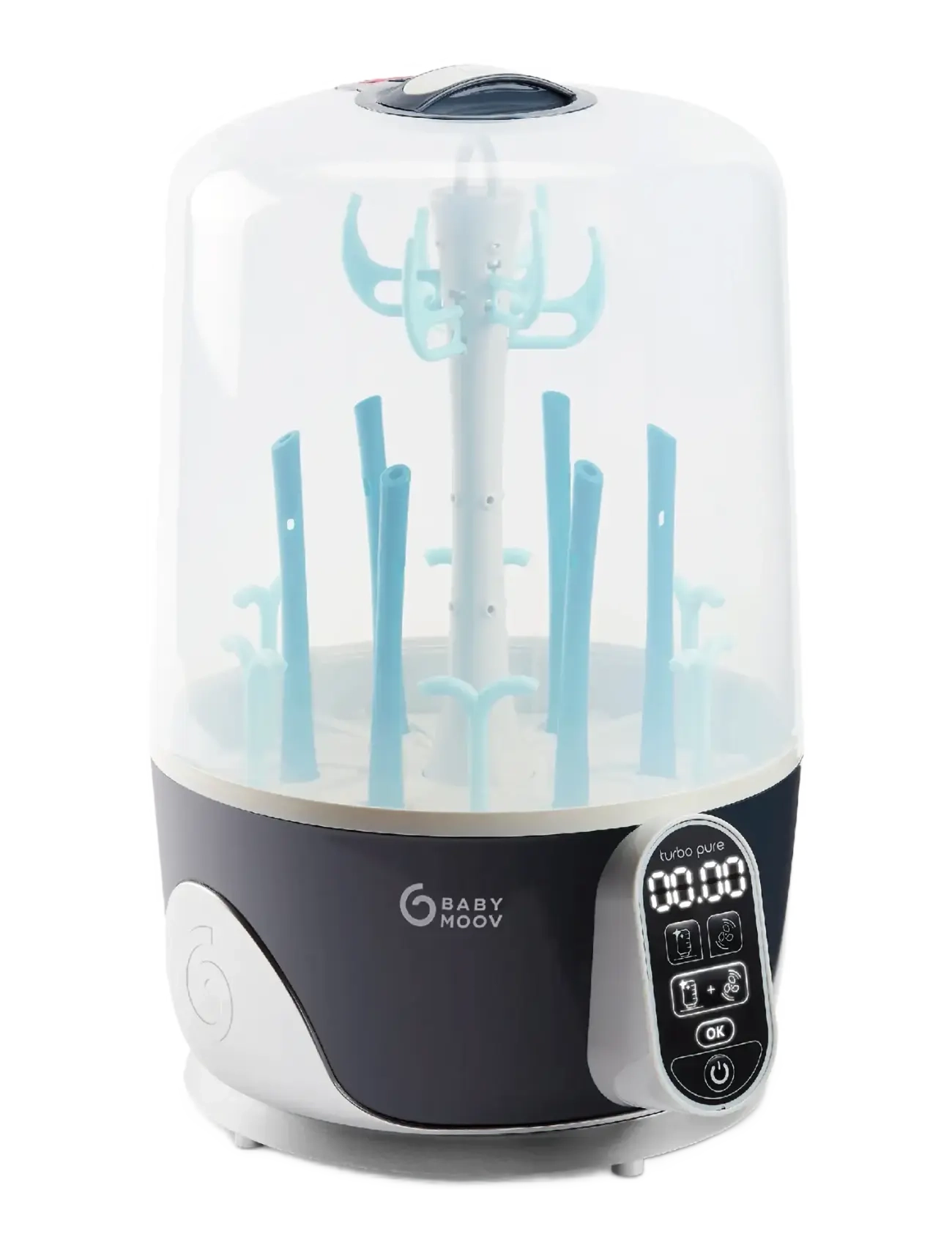 BabyMoov TURBO PURE - 4 for 3 - BLUE / blue