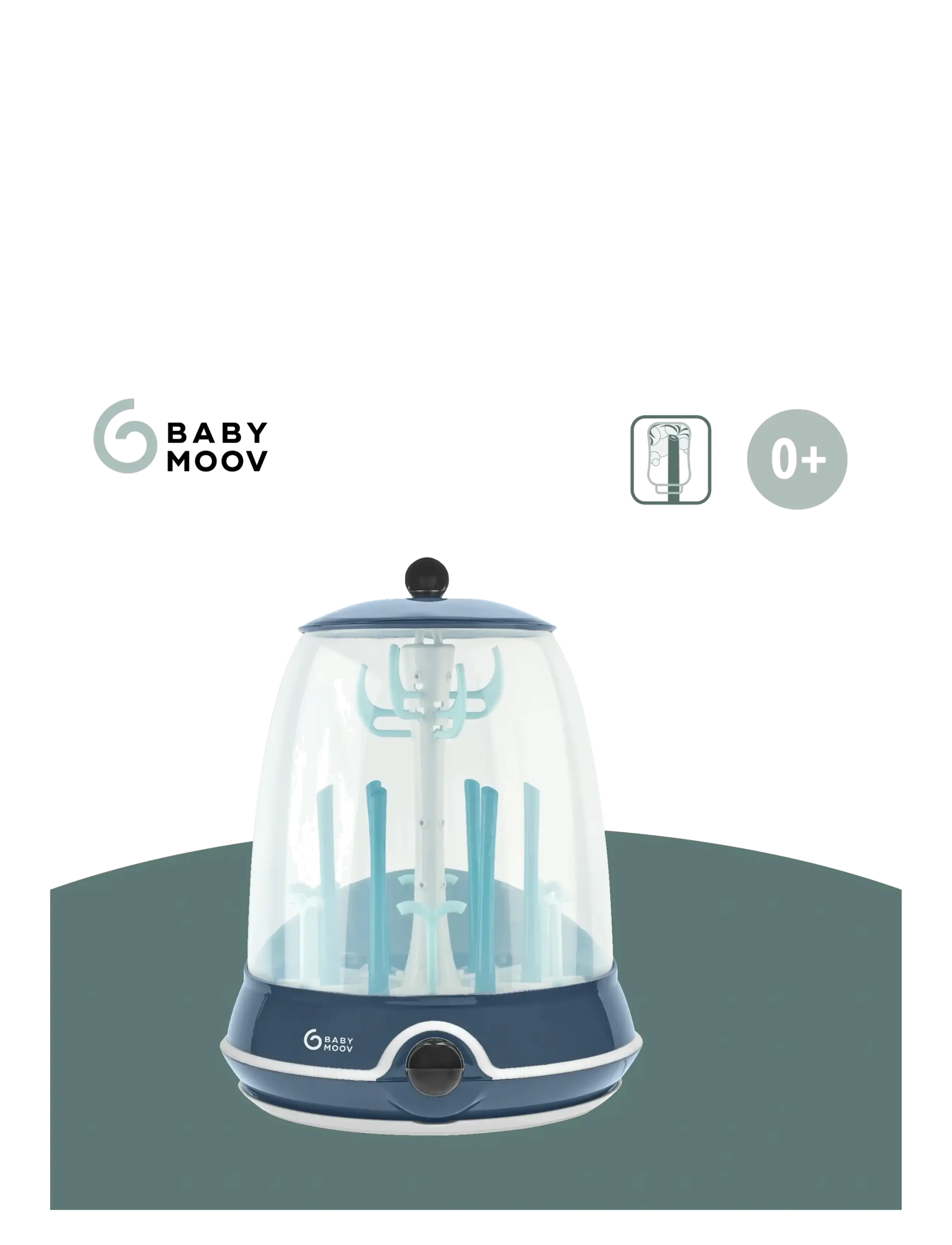 BabyMoov - TURBO STEAM+ - füttern - blue - 2